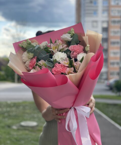 Сборный букет цветов № 42